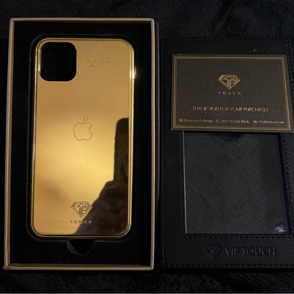24kt Gold Luxury Edition IPhone 11 Pro Max case